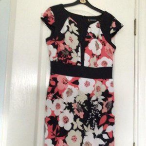 Used Ladies Floral Summer Dress with bolero